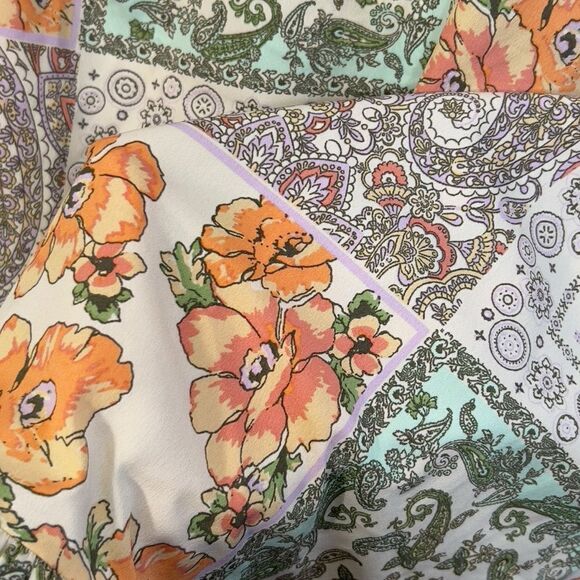 Cato xl PLUS SIZE PAISLEY PATCH DRESS - Picture 10 of 15